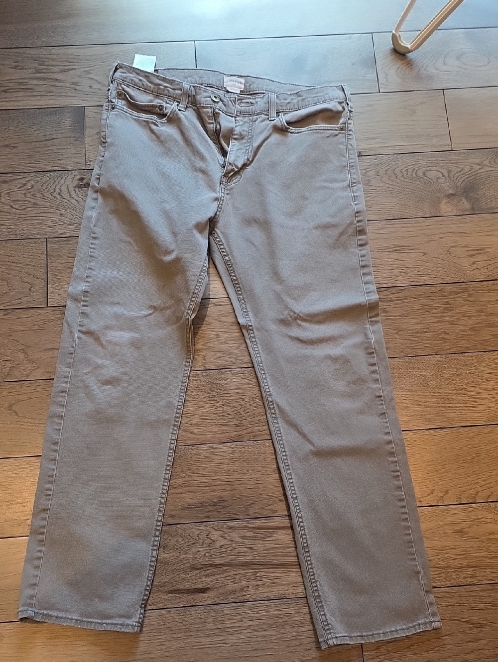 Dockers Straight-Leg Jeans in Light Taupe